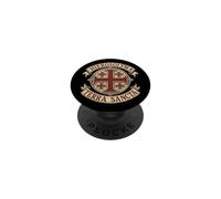Jerusalén Tierra Santa (en latín) Caballeros Templarios Cruz PopSockets PopGrip Adhesivo