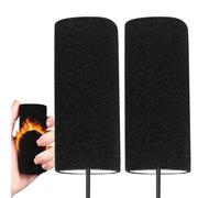 Jeruytgh Calefactadas para Manillar De Moto - Accesorios De Calor para Motocicleta - Calentadores De Manetas,para Trayectos Diarios Y Paseos En Climas Fríos,