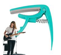 Jeruytgh Ceja Para Guitarra,Herramienta de Aprendizaje de Acordes - Capó Ajustable y Práctico para Principiantes Estudiantes Práctica Escuela Lecciones