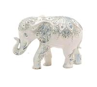 Jeruytgh Estatua De Elefante,Figuritas Decorativas De Resina Salud Fuerza | Elefante Decoración Habitación Y Hogar - para Decorar Salón, Oficina, Estantería, Mesa, Dormitorio, Entrada Y Escritorio