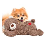 Jeruytgh Juguete para perro, juguete de latido del corazón para cachorros, peluche para aliviar la ansiedad del perro, ventaja de tela de felpa, solución de fácil mantenimiento, 30 cm, para gatos y