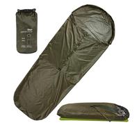 Jeruytgh para Saco de Dormir, Capa térmica, 10 x 24 cm, Almacenamiento térmico, Protector de Ropa de Cama de Camping, diseño Ligero, para Supervivencia, Escalada, Invierno