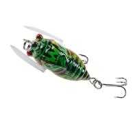 Jeruytgh Señuelos de para, cebos para de - Señuelo de con Cebo para,Plantillas de realistas Swimbaits, señuelos de Peces con Cebo de cigarra para Agua Dulce de Estanque de Lago