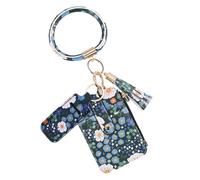 Jeruytgh Thin Card Case | Floral Wallet | Compact Card Holder Wallet | Small Wallet | Lightweight Travel Wallet | Lightweight and Portable for Holds ID, Credit Cards, and Keys in Everyday Use