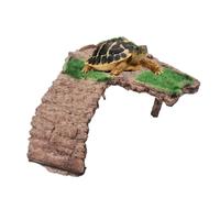 Jeruytgh Turtle Basking Dock | Plataforma de Descanso para Terrario | Terraza Escondite para Reptiles | para Ranas, Reptiles, Tortugas terrestres y acuáticas, Dragones barbudos y Geckos