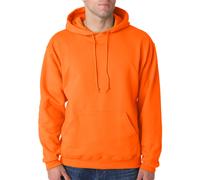 Jerzees 8 oz. NuBlend 50/50 Pullover Hood Safety Orange - XX-Large