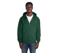 Jerzees Men’s NuBlend Fleece Hoodies & Sweatshirts, Cotton Blend, Sizes S-3x Sudadera con Capucha, Cremallera Entera-Verde Bosque, XXXL para Hombre