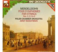 Jerzy Maksymiuk - Four Symphonies For Strings Nos 2, 3, 5 & 6 [Vinyl]