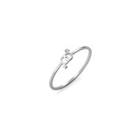 JESMING Anillo minimalista con símbolo de género ahuecado, joyería de acero inoxidable, accesorios delicados para el día a día, oro, plata, talla 7-11, anillos para mujer, Metal, Sin piedras preciosas