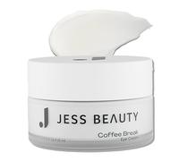 JESS BEAUTY Crema para ojos Coffee Break con 1% de cafeína, escualano y pantenol I Belleza y Cuidado Personal - Korean Be