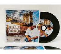 JESSE AL MALIK & DJ DIAZE - JESSE AL MALIK " BKLYN'S THE BOROUGH - PUNISH EM - INDUSTRY IS LOCKED " KIMIBRO DJ LESTRAIGHT CD CARTON SLEEVE