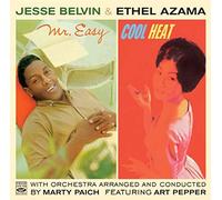 Jesse Belvin / Ethel Azama - Mr. Easy + Cool Heat (2 LPs on 1 CD)