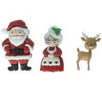 Jesse James Mr. & Mrs. Claus Adornos navideños Dress It Up, Multicolor