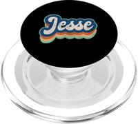 Jesse Nombre Niño Estilo Vintage 70s 80s Personalizado PopSockets PopGrip para MagSafe