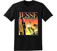 Jesse Pinkman Man Summer Breaking Bad Unisex 100% Cotton Short-Sleeve T-Shirts Black XL