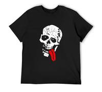 Jesse Pinkman Skull Men's T-Shirt Unisex Black Cotton Print tee Shirts M