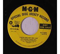 JESSE ROGERS - i never knew i needed you / i gotta love just like i live 45 rpm single