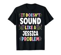 Jessica Personalized Women's Gift Custom Jessica Camiseta