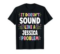 Jessica Personalized Women's Gift Custom Jessica Camiseta gráfica económica