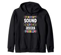 Jessica Personalized Women's Gift Custom Jessica Sudadera con Capucha