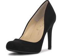 Jessica Simpson Calie Round Toe Pump, Bomba Mujer, Negro Elegante, 36 EU