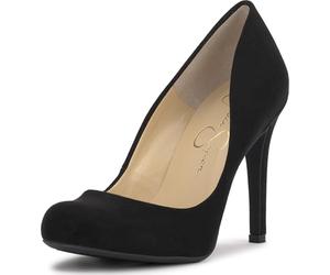 Jessica Simpson Calie Round Toe Pump, Bomba Mujer, Negro Elegante, 36 EU