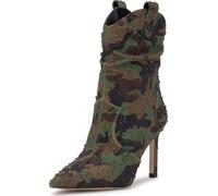 Jessica Simpson Evgena2, Bota a la Altura de la Pantorrilla Mujer, Verde Camuflaje, 38 EU
