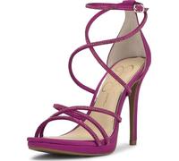 Jessica Simpson Jaeya - Sandalias de tacón alto con tiras para mujer, mulberry, 37.5 EU