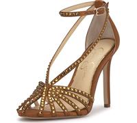 Jessica Simpson Jittale, Bomba Mujer, Satén Cobre Dorado, 37.5 EU