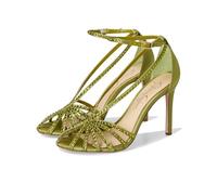 Jessica Simpson Jittale - Sandalias de tacón alto adornadas para mujer, Botánico Verde, 36 EU