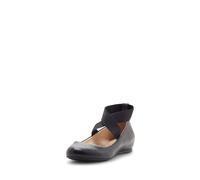 Jessica Simpson Mandayss - Bailarinas Planas para Mujer, Negro Elegante, 35.5 EU