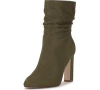 Jessica Simpson Mixtesa, Botas Cortas al Tobillo Mujer, Deep Moss Stretch Microsuede, 39 EU