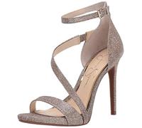 Jessica Simpson Rayli2, Sandalia con talón Mujer, Gold, 38.5 EU
