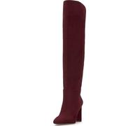Jessica Simpson Sussta-w, Bota sobre la Rodilla Mujer, Rojo Dark Cherry, 39.5 EU