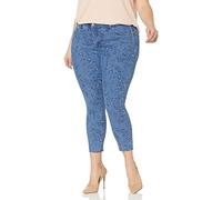 Jessica Simpson Women's Size Adored Curvy High Rise Ankle Skinny, Whirling Cheetah, 20 Plus Regular