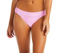 Jessica Simpson Women's Standard Side Shirred Bikini Bottom, AZLEIA, Extra Large