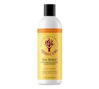 Jessicurl ¡Demasiado karité! Acondicionador extra hidratante, lavanda cítrica, 16 onzas líquidas. Acondicionador sin enjuague para cabello seco, productos para el cabello antiencrespamiento