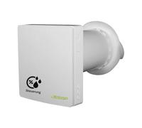 JESSP Eco Smart DZ - Sistema de ventilación para viviendas, control de humedad, 97% de recuperación de calor, filtro F7, diámetro de 160 mm, 60 m³/h, silencioso, a partir de 11,2 dB, clase energética