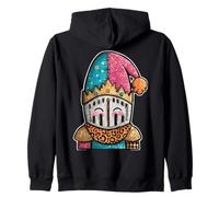 Jester Knight Fusión Colorida Diversión Medieval Sudadera con Capucha