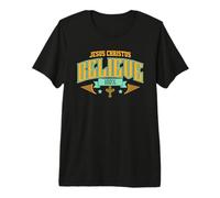 Jesucristo 100% fe Fiel crucifijo Cristiano Camiseta Premium