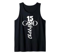 JESUCRISTO 15 YEARS CHILD OF GOD FÚTBOL 15 DE NACIMIENTO Camiseta sin Mangas