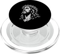 Jesucristo Corona De Espinas Icono De Pascua Cristiana PopSockets PopGrip para MagSafe