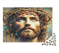 Jesucristo Corona Puzzle Mil Piezas para Adolescentes Reducción De Estrés Puzzle Difícil Elección Amazon Actividad Indoor Cartón Ecológico 38x26cm/1000pcs