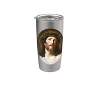 Jesucristo coronado de espinas Pintura Guido Reni 1622 Vaso térmico de acero inoxidable de doble pared
