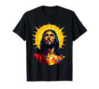 Jesucristo Creyente Religioso Oración Adoración Fe Cruz Camiseta