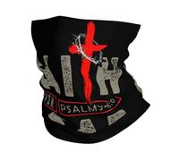 Jesucristo Cristianismo Fe por Encima del Miedo4 Calentador De Cuello Durable Cuello Pañuelo Multifuncional Pañuelo De Cabeza para Pesca Deportes Cámping 26X30CM