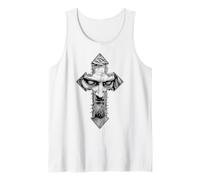Jesucristo Cruz De Espinas Oración Cristiana Religión Dios Camiseta sin Mangas