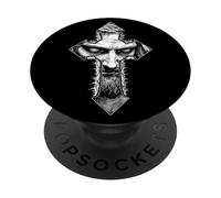 Jesucristo Cruz De Espinas Oración Cristiana Religión Dios PopSockets PopGrip Adhesivo