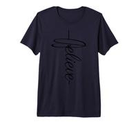 Jesucristo Cruz Hijo Dios Damas Hombres NIÑOS Cristianos Camiseta Premium