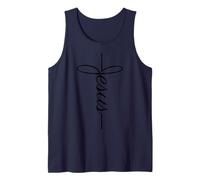 Jesucristo Cruz Hijo Dios Damas Hombres NIÑOS Cristianos Camiseta sin Mangas